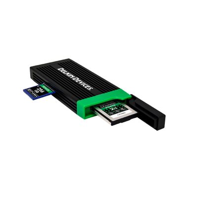 Delkin Cititor de Carduri pentru CFexpress Type B si SD UHS-II