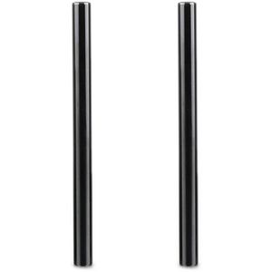 SmallRig 2pcs 15mm Black Aluminum Alloy Rod(M12-20cm) 8inch 1051