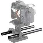 SmallRig2pcs15mmBlackAluminumAlloyRodM1220cm8inch1051