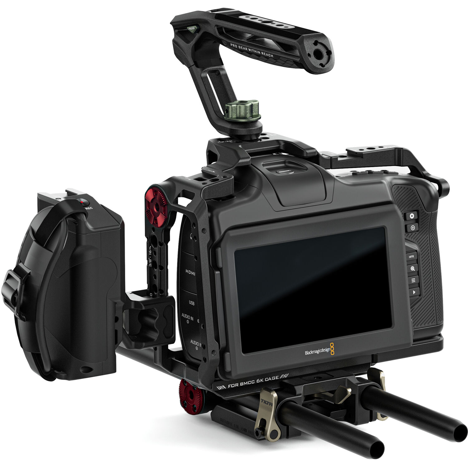 Tilta Advanced Kit for BMPCC6K 即戦力シネマセット Camera Cage for BMCC 6K Advanced Kit - Black | Tilta