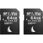 AngelBird-Set-2-Carduri-de-Memorie-AV-PRO-SDXC-V30-UHS-I-64GB-pentru-Aparate-Foto-Fujifilm.2