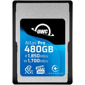 OWC Atlas Pro Card de Memorie CFexpress 4.0 Tip A 480GB cu Adaptor de la A la B