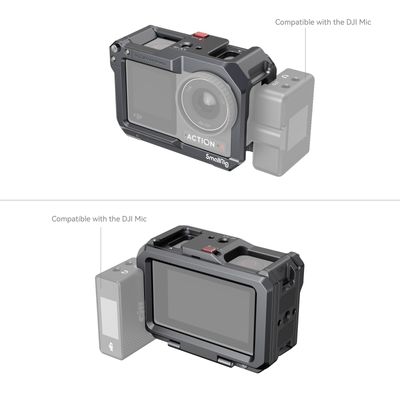 SmallRig Cage pentru DJI Osmo Action 4 / 3 4119B