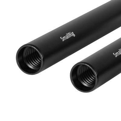 SmallRig Aluminum Alloy Pair of 15mm Rods (M12-4inch) 1049