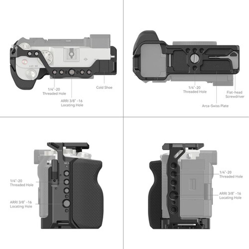 SmallRig_Cage_3212_cu_Side_Handle_pentru_Sony_A7C_4