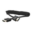 Kondor Blue Cablu Spiralat HDMI la  HDMI 12-24 inchi Negru