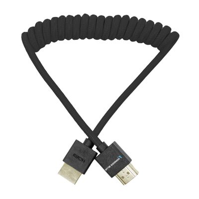 Kondor Blue Cablu Spiralat HDMI la  HDMI 12-24 inchi Negru