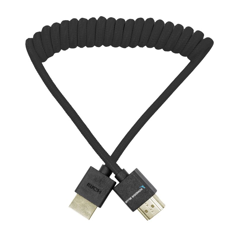Kondor-Blue-Cablu-Spiralat-HDMI-la-HDMI-12--24-inch-Negru-2