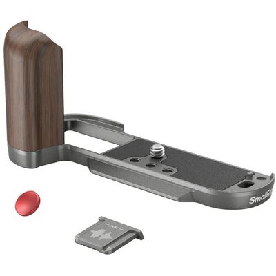SmallRig Wooden L-Shape Grip pentru X-T50 (Charcoal Silver) 4736