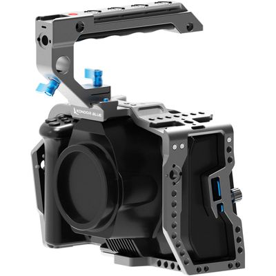 Kondor Blue Cage pentru Blackmagic Pocket 6K Pro & 6K G2 cu Maner Space Gray