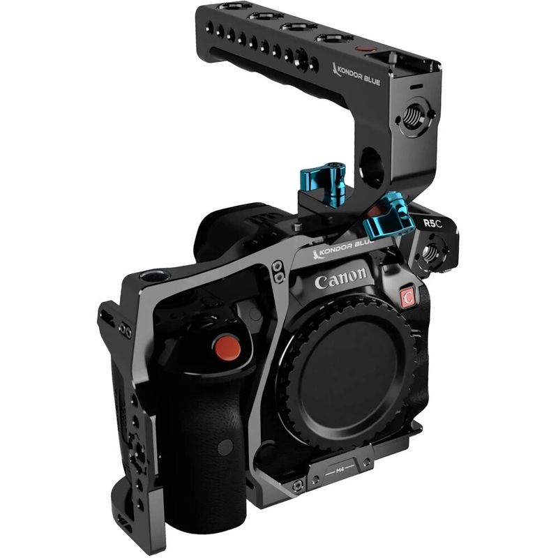 Kondor-Blue-Cage-Cine-pentru-Canon-R5C-cu-Maner-Space-Gray