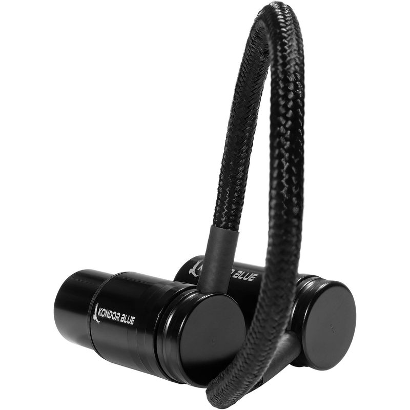 KondorBlueCabuXLRDreptUnghiDrept20cmProfilRedusRavenBlack