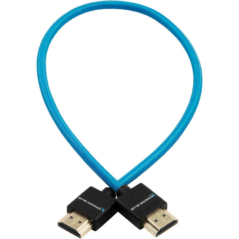 Kondor-Blue-Cablu-HDMI-la-HDMI-16-inch-Subtire-pentru-Monitoare