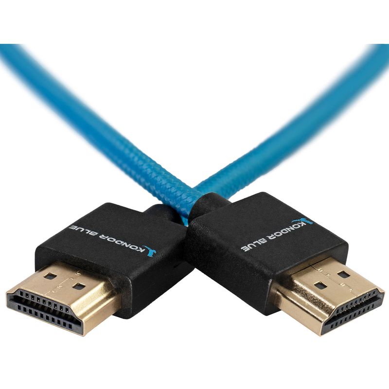 Kondor-Blue-Cablu-HDMI-la-HDMI-16-inch-Subtire-pentru-Monitoare.2