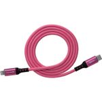 Kondor-Blue-Cablu-iJustine-Lightning-la-USB-C-1m-Pink.3