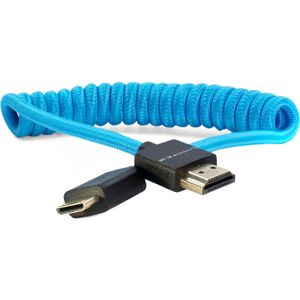 Kondor Blue Cablu Spiralat Mini HDMI la HDMI 12-24"