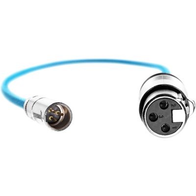 Kondor Blue Cablu Mini XLR la XLR pentru BMPCC 6K Pro/C70 Albastru 16"