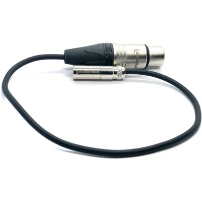 Kondor Blue Cablu Mini XLR la XLR pentru BMPCC 6K Pro/C70 Raven Black 16"