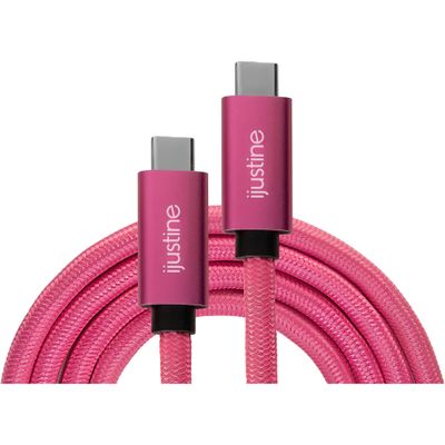 Kondor Blue iJustine Cablu Thunderbolt 4 USB 4.0 C Pink