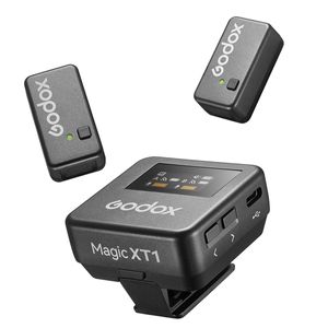 Resigilat: Godox Magic XT1 Sistem Wireless 2.4 Ghz cu Microfon pentru Camera/Telefon 2 TX - RS125078465-1