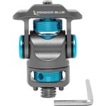 Kondor-Blue-Suport-Monitor-Swivel-Tilt-cu-Arri-si-Pin-de-Localizare-Space-Gray-