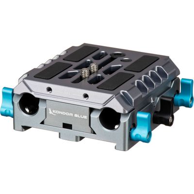 Kondor Blue Universal LWS ARRI Bridge Plate for ARRI RED URSA C70 VENICE Space Gray