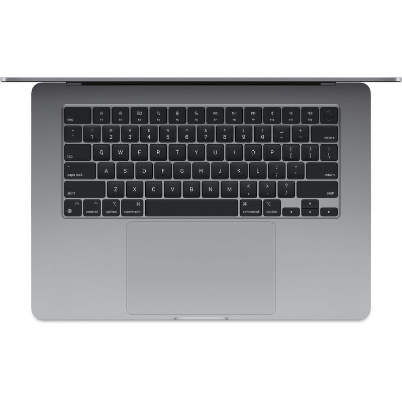AppleMacBookAir15LaptopcuProcesorAppleM38NucleeCPUsi10NucleeGPU16GBRAM256GBSSDSpaceGrey