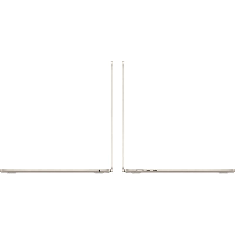 AppleMacBookAir15LaptopcuProcesorAppleM38NucleeCPUsi10NucleeGPU16GBRAM256GBSSDStarlight