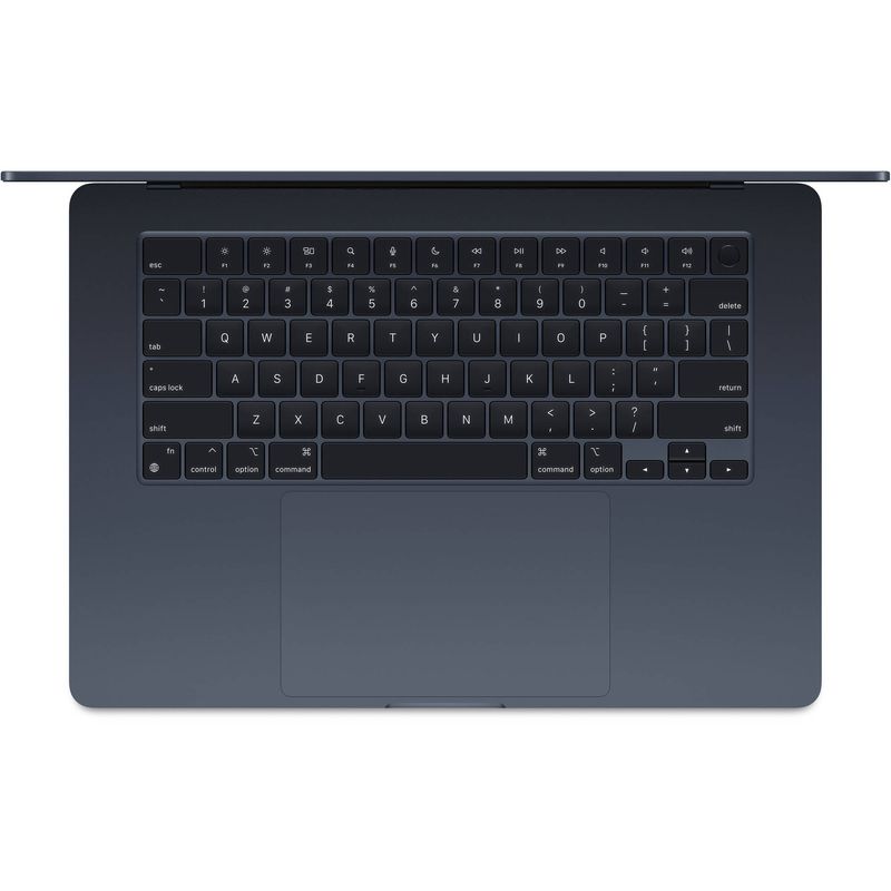 AppleMacBookAir15LaptopcuProcesorAppleM38NucleeCPUsi10NucleeGPU24GBRAM512GBSSDMidnight