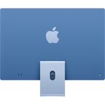 AppleiMac2024SistemPCAllinOne24AppleM4Retina45K16GBSSD512GB10nucleeGPUmacOSSequoiaAlbastru