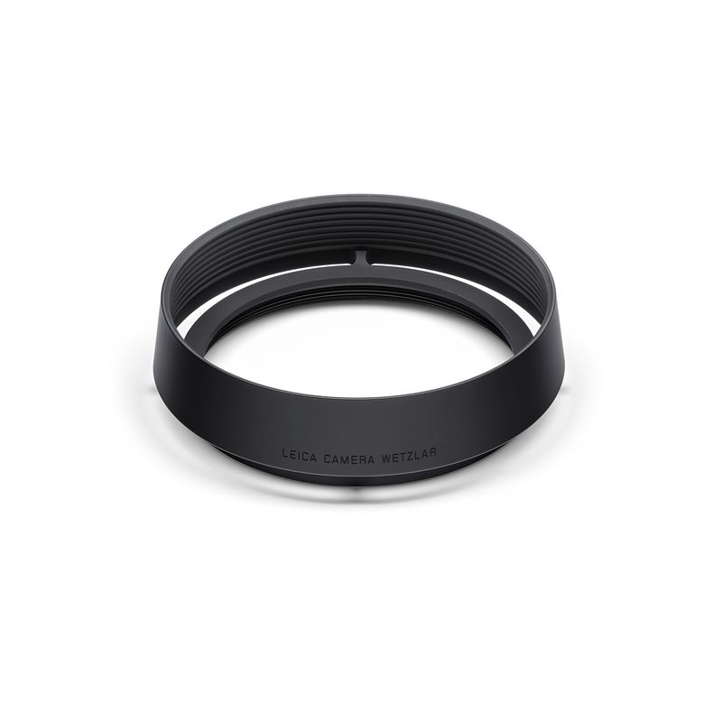 Leica-Parasolar-pentru-Leica-Q3-Aluminiu-Negru-Anodizat-