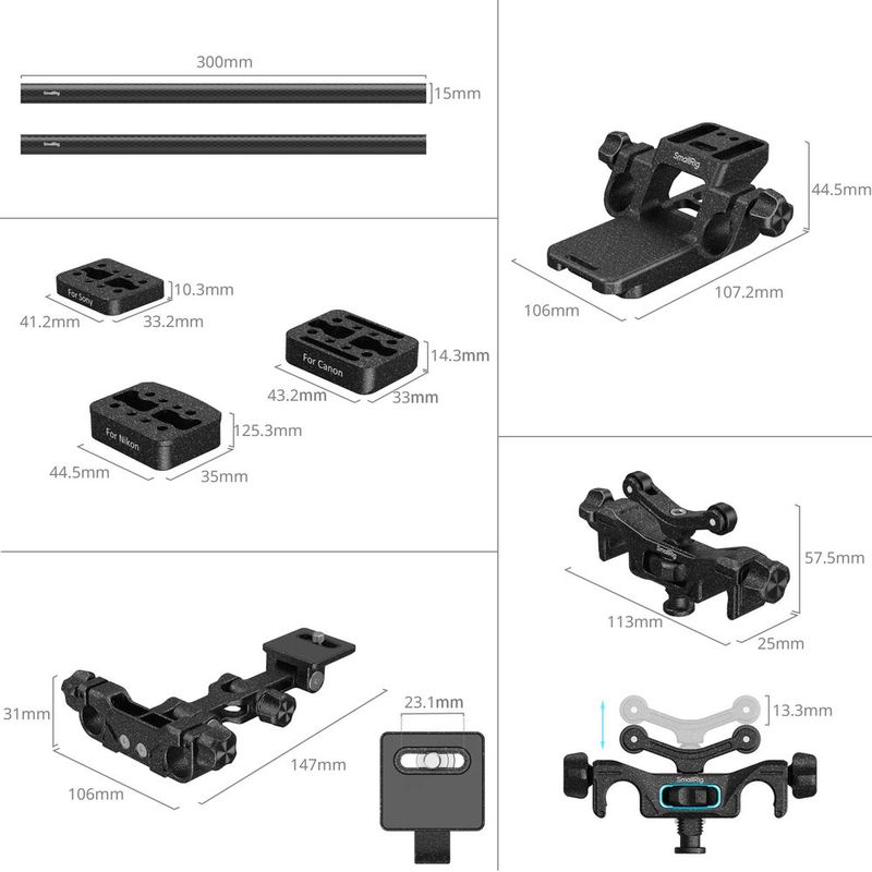 SmallRig-4722-Kit-Suport-Camera-si-Obiectiv-pentru-Fotografie-Wildlife-Placa-Touch---Go-S-6kg-.3