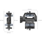 Smallrig-4886-Suport-Reglabil-Pivotant-si-Inclinabil-cu-Suruburi-de-1-4.3