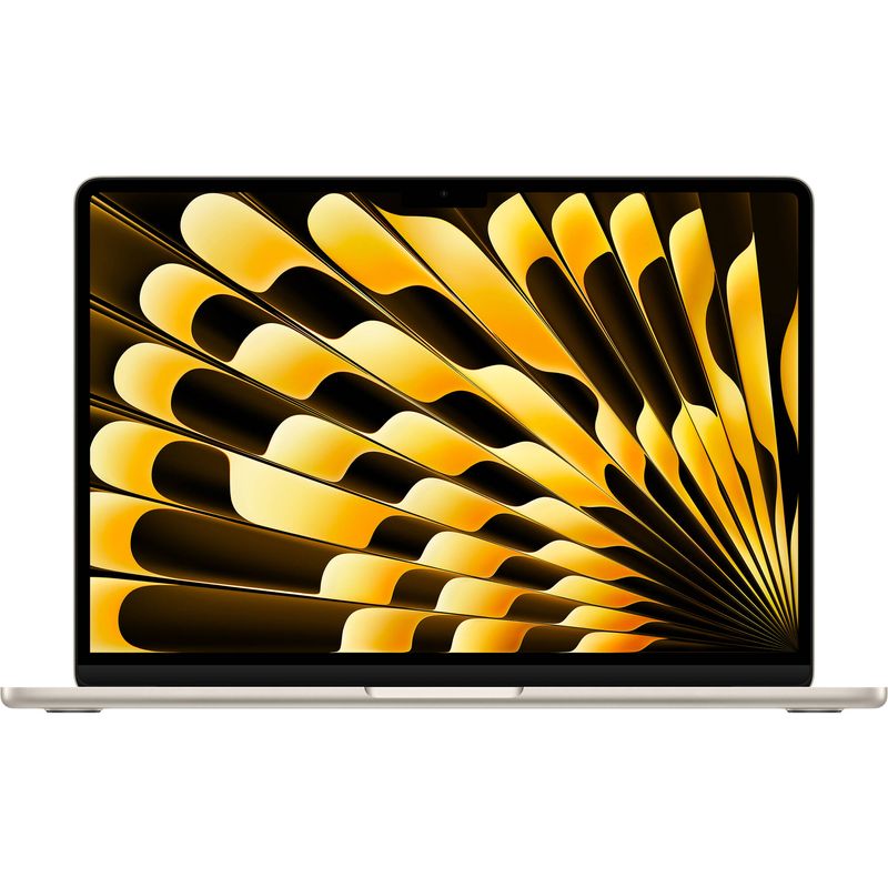 AppleMacBookAir13LaptopcuProcesorM38nucleeCPUsi10nucleeGPU24GBRAM512GBSSDStarlight