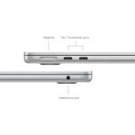 AppleMacBookAir13LaptopcuProcesorM38nucleeCPUsi10nucleeGPU24GBRAM512GBSSDSilver