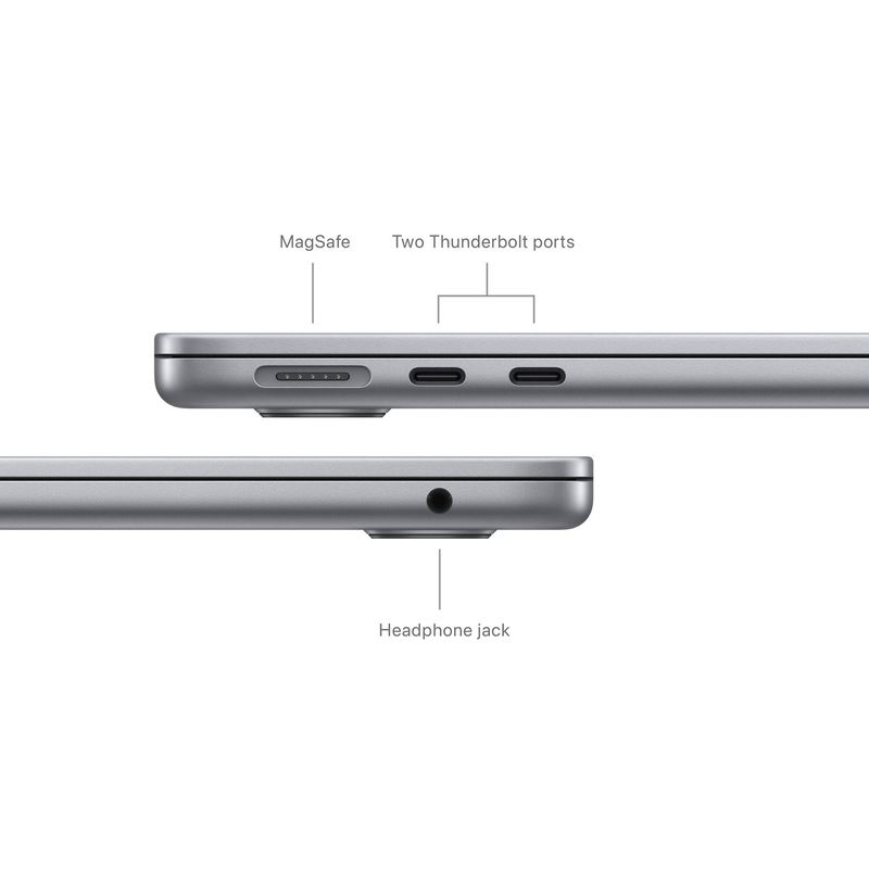 AppleMacBookAir13LaptopcuProcesorM38nucleeCPUsi10nucleeGPU24GBRAM512GBSSDSpaceGrey