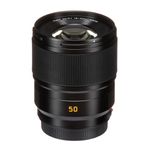 LeicaSummicronSL50mmF2ASPHObiectivFotoMirrorlessNegruAnodizatMonturaL