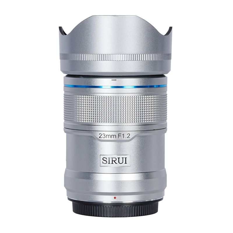 Sirui-Sniper-23mm-F1.2-Obiectiv-Foto-Mirrorless-Montura-X-Argintiu