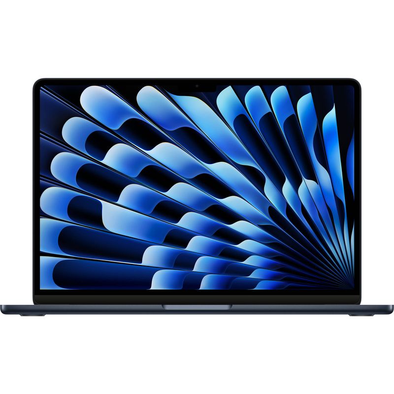 AppleMacBookAirLaptop13cuProcesorM38nucleeCPUsi8nucleeGPU16GBRAM256GBSSDMidnight