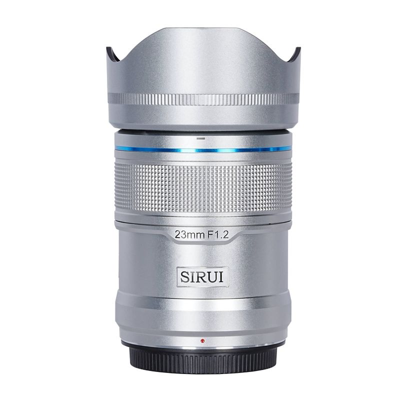 Sirui-Sniper-23mm-F1.2-Obiectiv-Foto-Mirrorless-Argintiu-Montura-E