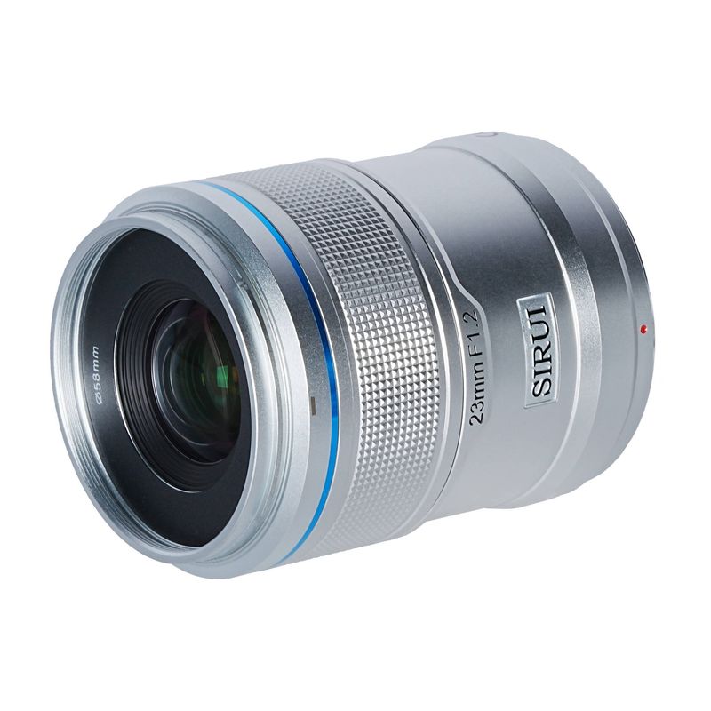 SiruiSniper23mmF12ObiectivFotoMirrorlessMonturaXArgintiu