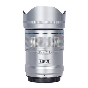 Sirui Sniper 33mm F1.2 Obiectiv Foto Mirrorless Montura X Argintiu