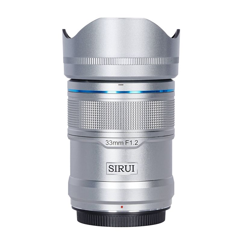 Sirui-Sniper-33mm-F1.2-Obiectiv-Foto-Mirrorless-Montura-X-Argintiu