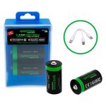 PatonaPremium2xLR14BabyCAcumulatoriReincarcabiliLitiu3450mWh15VcuCablurideIncarcareUSBC