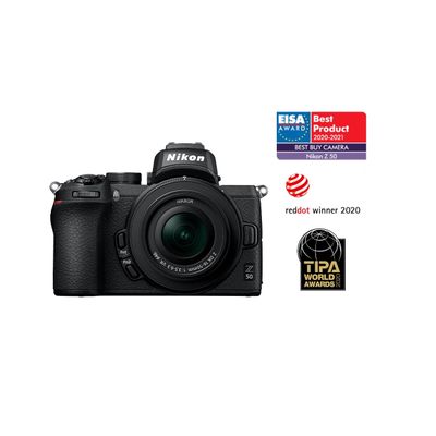 Resigilat: Nikon Z50 Aparat Foto Mirrorless 21MP Kit cu Obiectiv NIKKOR Z DX 16-50mm f/3.5-6.3 VR - RS125047713-1
