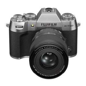 Resigilat: Fujifilm X-T50 Aparat Foto Mirrorless Kit cu Obiectiv 16-50mm f/2.8-4.8 Argintiu - RS125079218-1