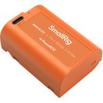 SmallRig4979AcumulatorReincarcabilcuUSBCpentruCamerelePanasonicDMWBLK22Portocaliu