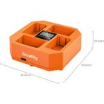 SmallRig4839IncarcatorcuPatruCanalepentruAcumulatoriTipNPFZ100