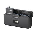 SmallRig 4565 Kit 3 Acumulatori Replace cu Carcasa Incarcare pentru Camerele GoPro Hero 9/10/11/12