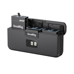 SmallRig 4565 Kit 3 Acumulatori Replace cu Carcasa Incarcare pentru Camerele GoPro Hero 9/10/11/12